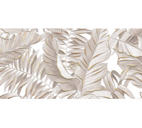 Декоративная плитка Alma Ceramica DWU09BNT004 Bonita 50x24.9 бежевая глазурованная матовая флористика