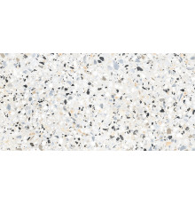 Керамогранит Alma Ceramica GFA114TRZ07L Terrazzo 114x57 белый лаппатированный под камень