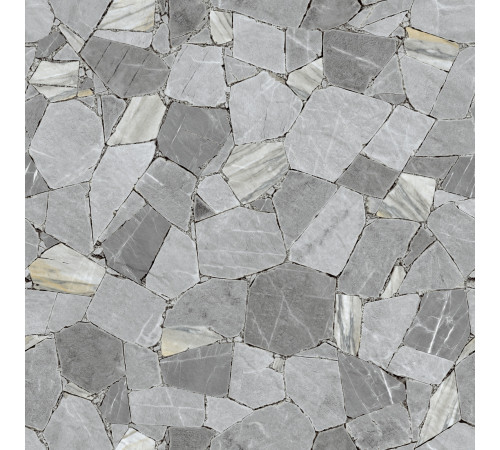 Керамогранит Alma Ceramica GFU04SHR70R Sahara 60x60 серый сахарный под мозаику