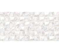 Настенная плитка Alma Ceramica TWU09GRG027 Grigio 50x24.9 белая глянцевая под камень