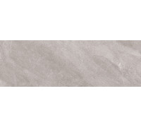 Настенная плитка Alma Ceramica TWU12RLT07R Rialto 74x24.6 серая матовая под камень