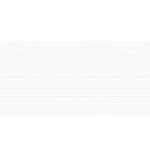 Настенная плитка Alma Ceramica TWU2550MLN30 Miloni 24.9x50 белая матовая / рельефная моноколор / полосы