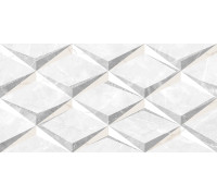 Декор Altacera DW9SES55 Sens 50x25 серый глянцевый под геометрию / мозаику