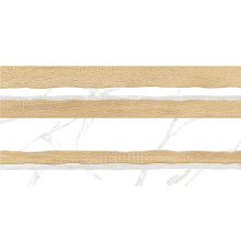Настенная плитка Altacera WT9ELT55 Elemento 50x25 бежевая / белая глянцевая под дерево / камень