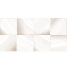 Настенная плитка Altacera WT9RES11 Resort Square 50x24.9 белая / бежевая глянцевая под камень / мозаику