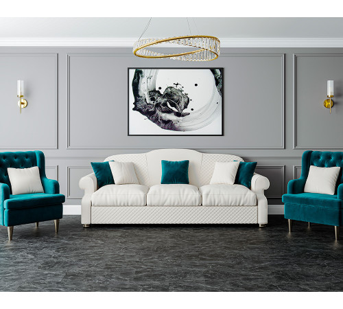 SPC Alta Step Arriba 0,5/43 4U micro (610 х 305 х 5 мм) с подложкой 9909 Мрамор Имперадор темный (2,605 кв м)