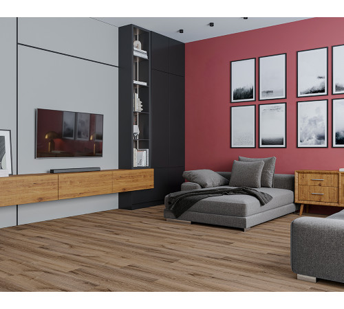 SPC Alta Step Perfecto 0,3/34 4U micro (1218 х 180 х 5 мм) с подложкой 8803 Дуб классический (2,631 кв м)