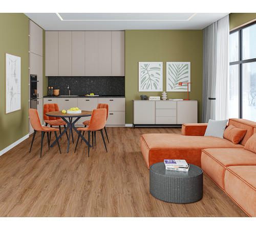 SPC Alta Step Perfecto 0,3/34 4U micro (1218 х 180 х 5 мм) с подложкой 8814 Дуб европейский (2,631 кв м)