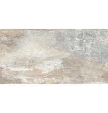 Керамогранит Delacora D120220L Centro Color 60x120 бежевый / серый лаппатированный под металл
