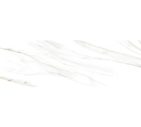 Керамогранит Delacora WT15CAC00R Canyon Carrara 74x24.6 белый глянцевый под камень