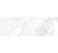 Настенная плитка Delacora WT15FAE00R Faenza Light 24.6x74 белая глянцевая под камень / мрамор