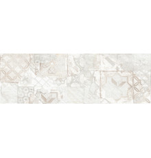 Настенная плитка Delacora WT15KRE01R Kreo Light 24.6x74 бежевая матовая узоры