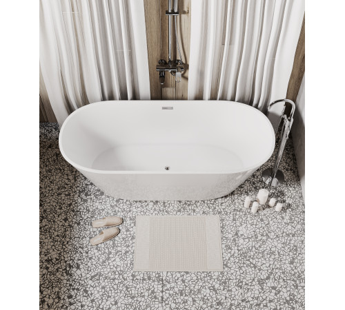 Ванна отдельностоящая Grossman Forta GR-1503 (170х75х58) цвет белый