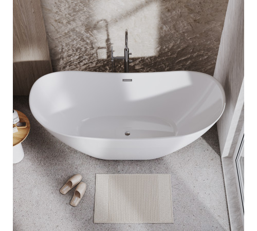 Ванна отдельностоящая Grossman Galaxy GR-2103 (180х77х72) цвет белый