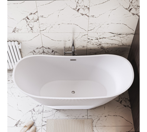 Ванна отдельностоящая Grossman Galaxy GR-2104M (170х75х72) цвет белый матовый