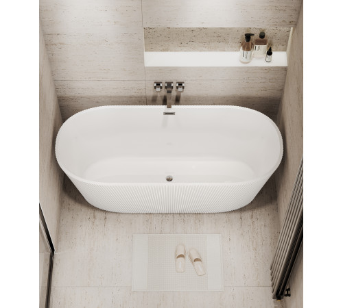 Ванна отдельностоящая Grossman Forta GR-27021 (170х75х58) цвет белый