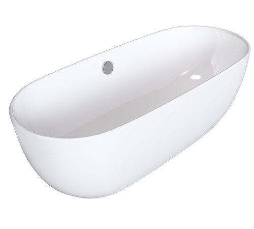 Ванна отдельностоящая Grossman Classic GR-2401 (150х75х58) цвет белый