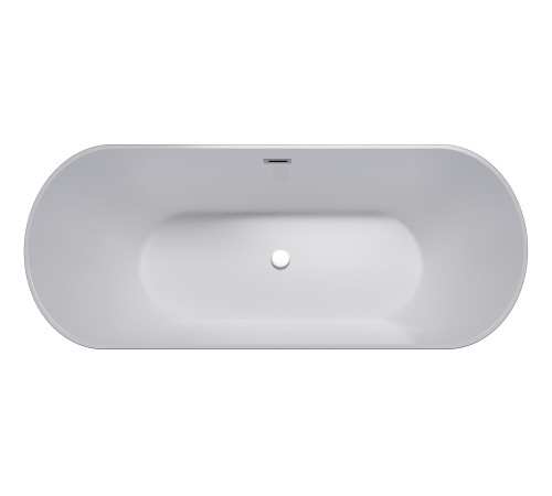 Ванна отдельностоящая Grossman Forta GR-2601B (170х70х60) цвет черный/белый