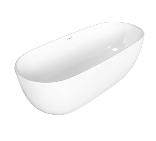 Ванна отдельностоящая Grossman Classic GR-2501 (170х80х58) цвет белый