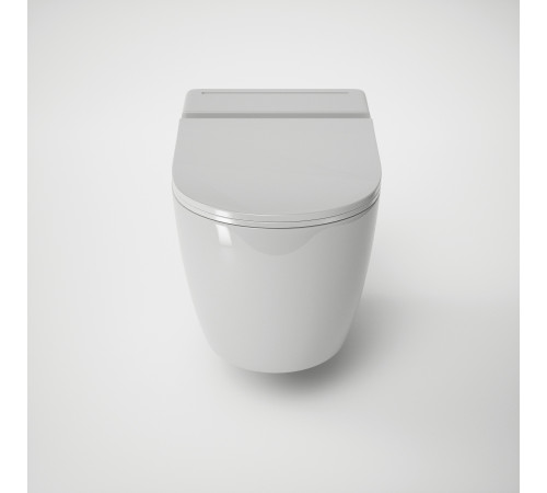 Унитаз подвесной Grossman impuls GR-5502 (570х360х375) безободковый,белый с тонкой крышкой,микролифт