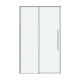 Дверь в нишу Grossman Galaxy 100.K33.01.140.10.00 (140х195) хром,стекло прозрачное,раздвижная