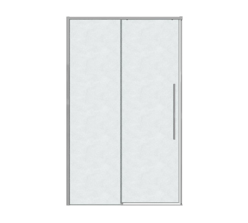 Дверь в нишу Grossman Galaxy 100.K33.01.140.10.02 (140х195) хром,стекло шиншилла,раздвижная