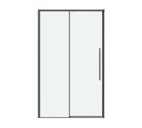 Дверь в нишу Grossman Galaxy 100.K33.01.110.42.00 (110х195) графит сатин,стекло прозрачное,раздвижная