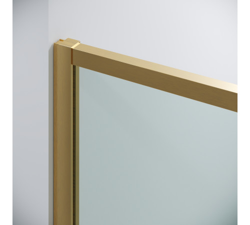 Боковая стенка Grossman Galaxy 200.K33.01.70.32.00 (70х195) золото сатин,стекло прозрачное