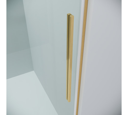 Боковая стенка Grossman Galaxy 200.K33.01.70.32.00 (70х195) золото сатин,стекло прозрачное