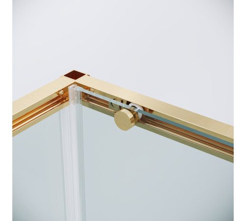 Боковая стенка Grossman Galaxy 200.K33.01.70.32.00 (70х195) золото сатин,стекло прозрачное