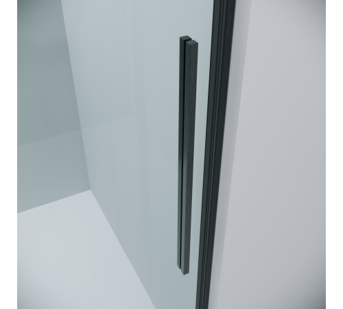 Боковая стенка Grossman Galaxy 200.K33.01.100.42.00 (100х195) графит сатин,стекло прозрачное