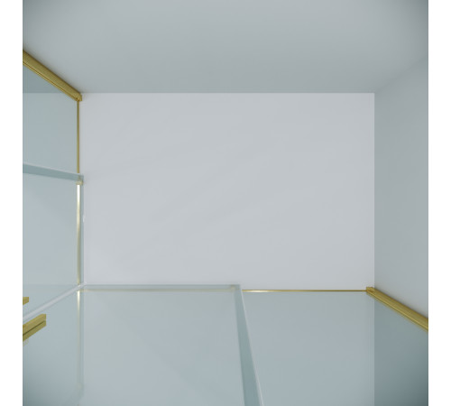 Душевое ограждение Grossman Galaxy 1/2.K33.01.12.32.00-1/2.K33.01.70.32.00 (120х70х195) раздвижная,золото сатин,стекло прозрачное