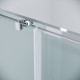 Душевое ограждение Grossman Cosmo 100.K33.02.120.10.00-200.K33.02.100.10.00 (120х100х195) раздвижная,хром,стекло прозрачное