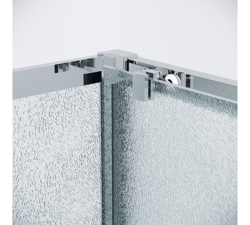 Боковая стенка Grossman Cosmo 200.K33.02.80.10.02 (80х195) хром,стекло шиншилла