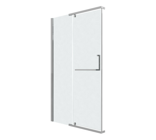 Дверь в нишу Grossman Pragma 100.K33.03.100.10.02 (100х195) хром,стекло шиншилла,распашная