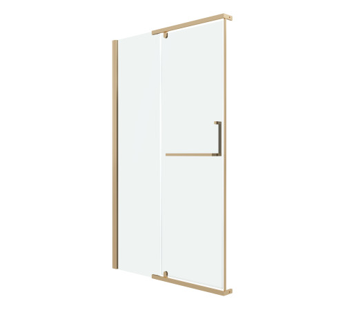 Дверь в нишу Grossman Pragma 100.K33.03.120.32.00 (120х195) золото сатин,стекло прозрачное,распашная