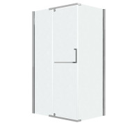 Душевое ограждение Grossman Pragma 100.K33.03.120.10.02-200.K33.03.100.10.02 (120х100х195) раздвижная(левая),хром,стекло шиншилла