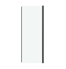 Боковая стенка Grossman Pragma 200.K33.03.80.21.00 (80х195) черный матовый,стекло прозрачное