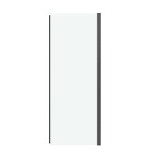Боковая стенка Grossman Pragma 200.K33.03.80.42.00 (80х195) графит сатин,стекло прозрачное