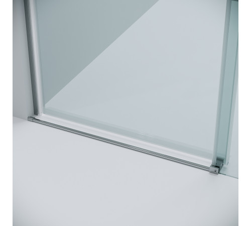 Дверь в нишу Grossman Classic 100.K33.04.120.10.00 (120х195) хром,стекло прозрачное,раздвижная