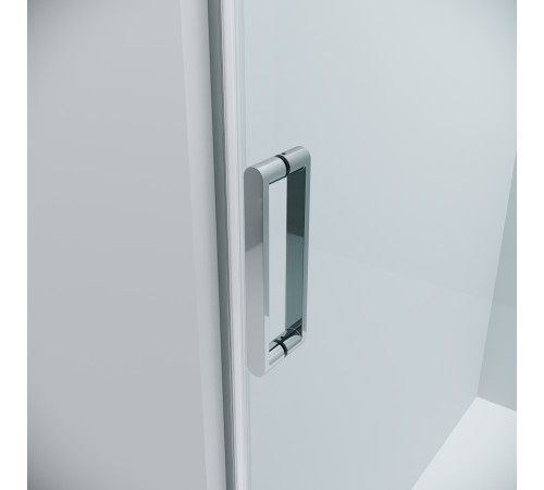 Дверь в нишу Grossman Classic 100.K33.04.120.10.00 (120х195) хром,стекло прозрачное,раздвижная