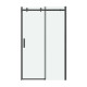 Дверь в нишу Grossman Classic 100.K33.04.100.42.00 (100х195) графит сатин,стекло прозрачное,раздвижная