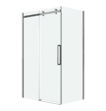 Душевое ограждение Grossman Classic 100.K33.04.100.10.00-200.K33.04.100.10.00 (100х100х195) раздвижная,хром,стекло прозрачное