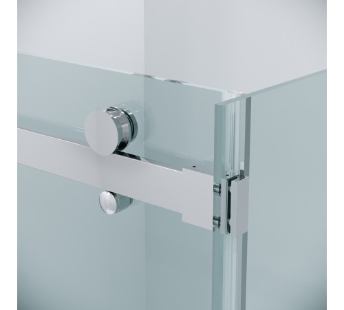 Боковая стенка Grossman Classic 200.K33.04.100.10.00 (100х195) хром,стекло прозрачное