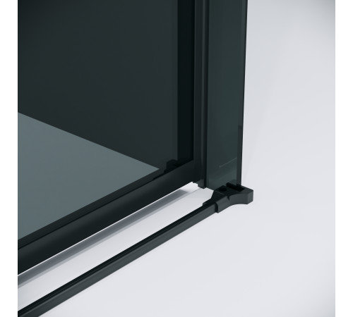 Боковая стенка Grossman Classic 200.K33.04.90.21.10 (90х195) черный матовый,стекло тонированное