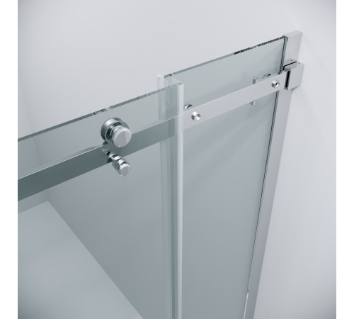 Душевое ограждение Grossman Classic 300.K33.04.1010.10.00 (100х100х195) квадрат,раздвижная,хром,стекло прозрачное