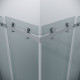 Душевое ограждение Grossman Classic 300.K33.04.1010.10.00 (100х100х195) квадрат,раздвижная,хром,стекло прозрачное
