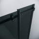 Душевое ограждение Grossman Classic 300.K33.04.1010.21.10 (100х195) квадрат,раздвижная,черный матовый,стекло тонированное