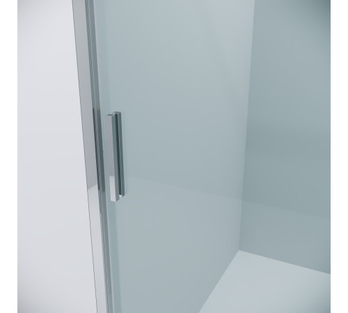 Дверь в нишу Grossman Style 100.K33.05.110.10.00 (110х195) хром,стекло прозрачное,раздвижная