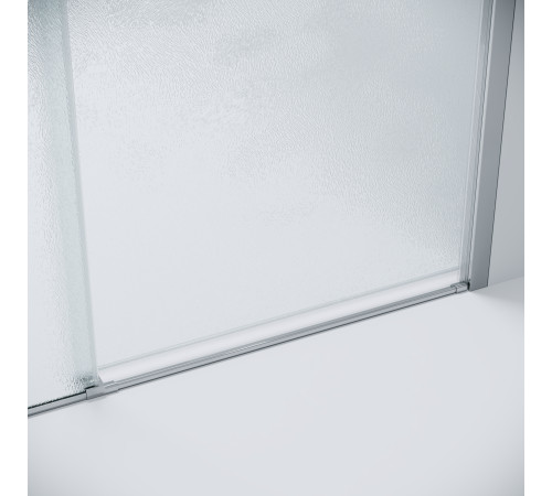 Дверь в нишу Grossman Style 100.K33.05.130.10.02 (130х195) хром,стекло шиншилла,раздвижная